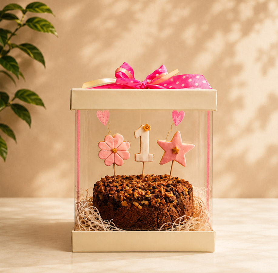 Celebration  - First Birthday Celebration Cake - Girl