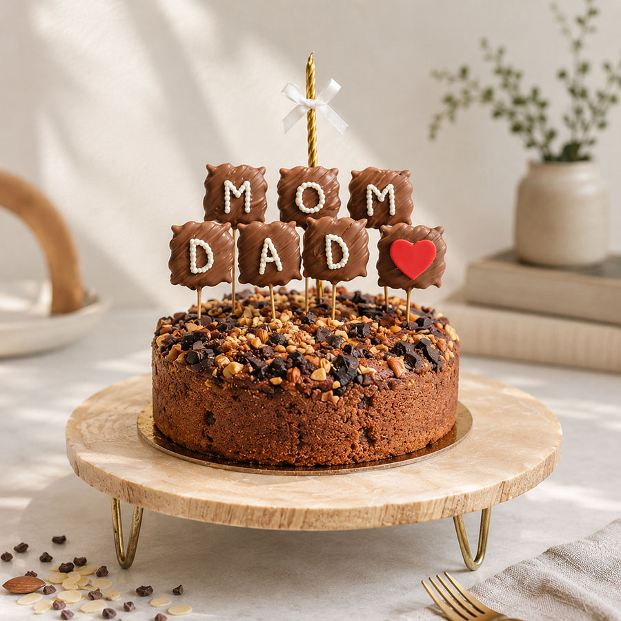 Celebration  - MOM DAD Celebration Cake