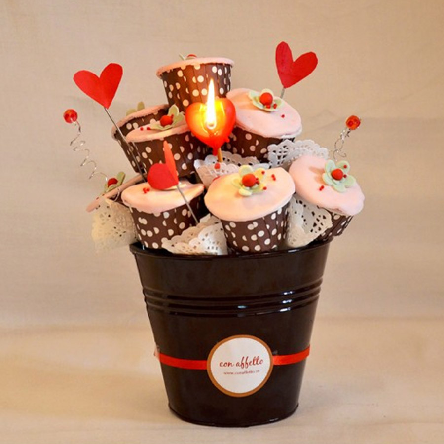 Cupcake Bouquet - Apple of Eye