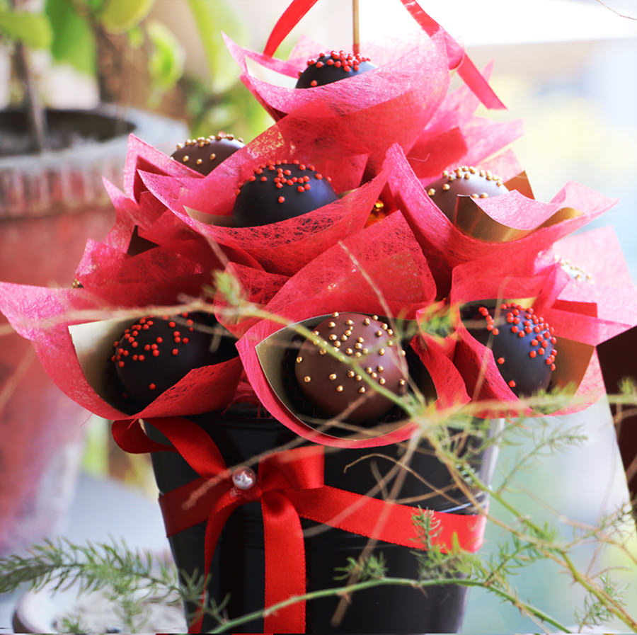 Cake Pop Bouquet - Valentino