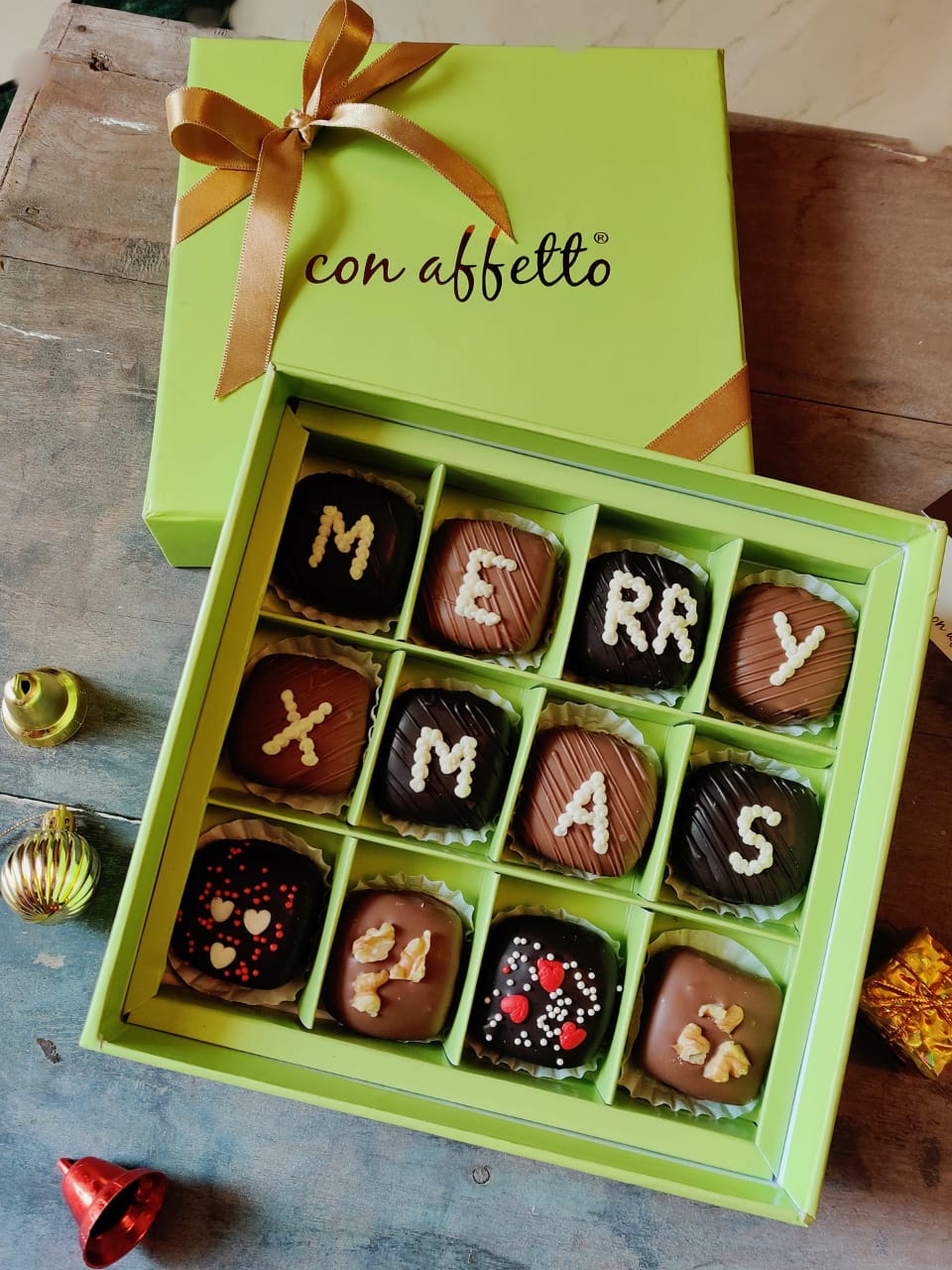 Cake Truffle Collection - Christmas Truffle Box